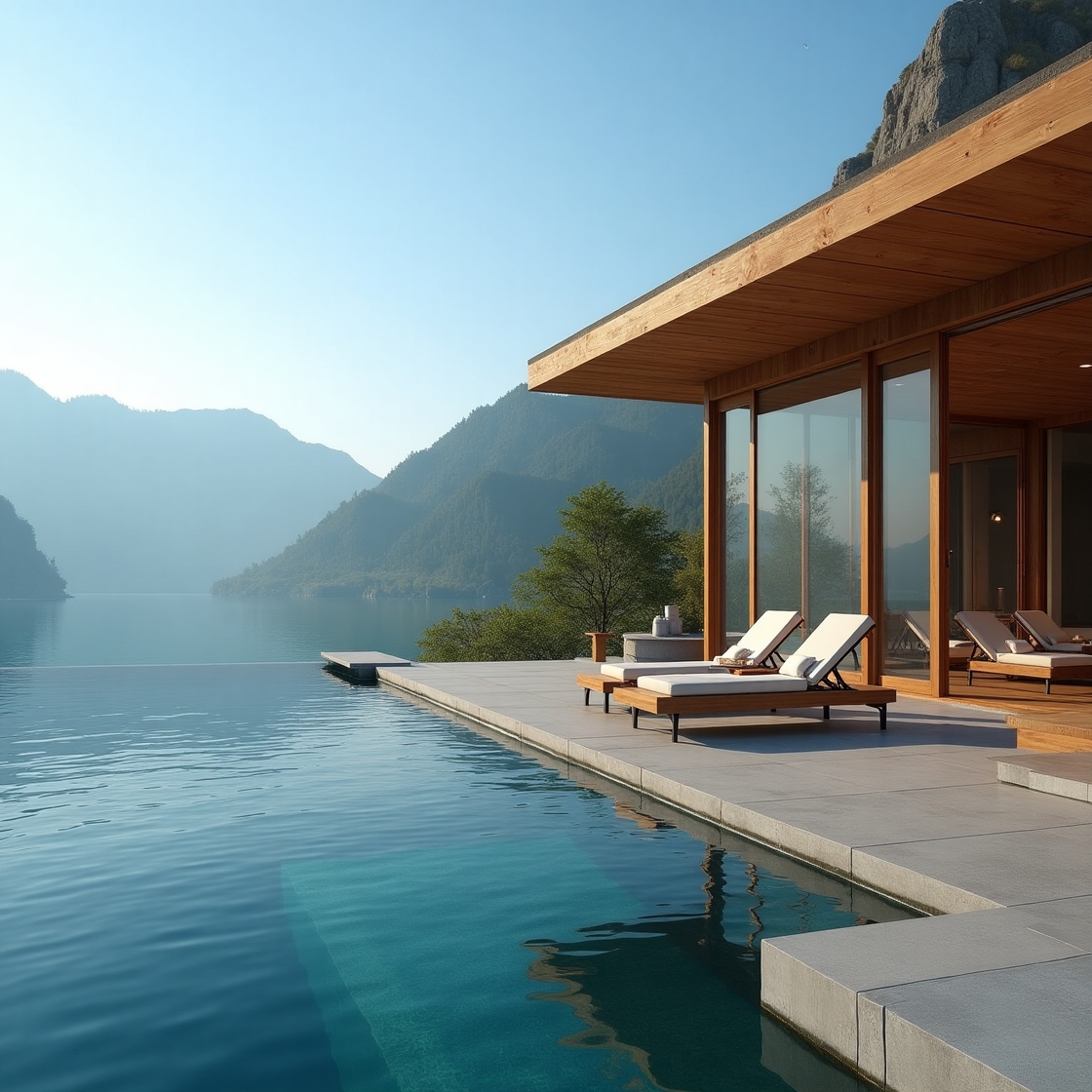 Modern rustic chalet