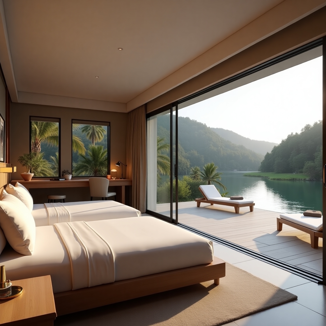 Deluxe Chalet Interior